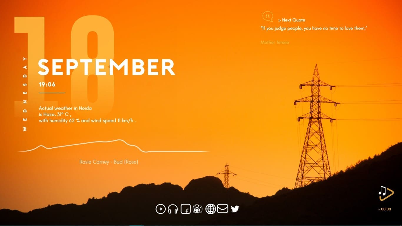 Como personalizar a capa da área de trabalho do Windows 8.3 Rainmeter