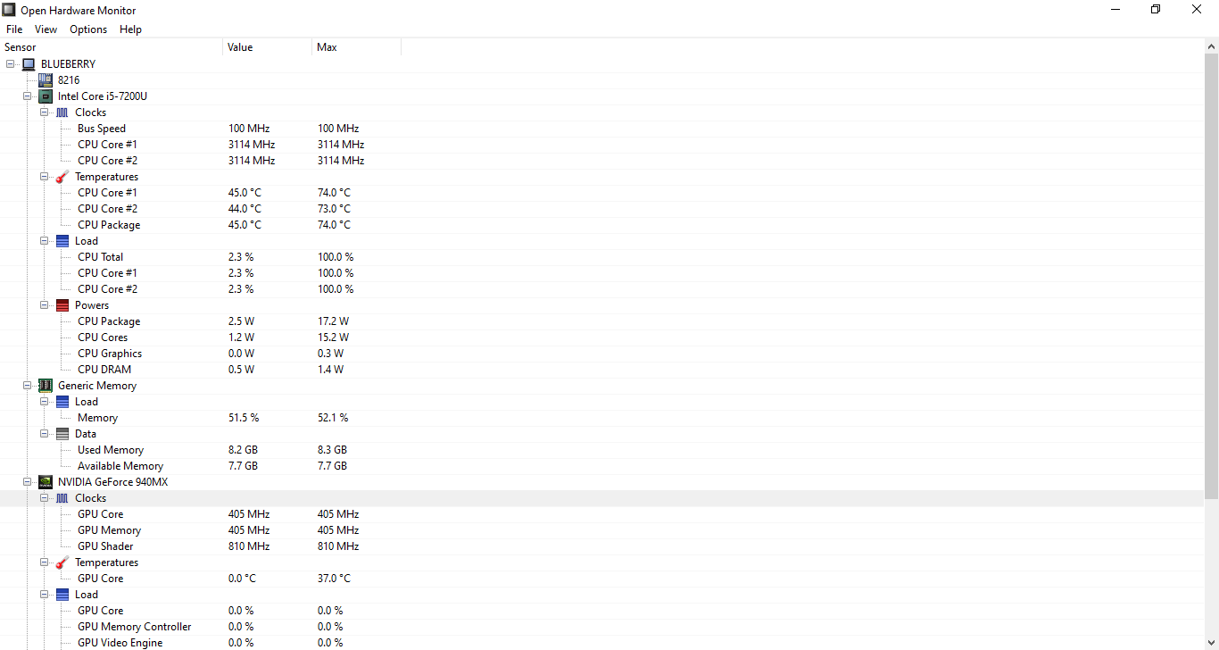 Cara memeriksa suhu CPU 2 Buka Monitor Perangkat Keras