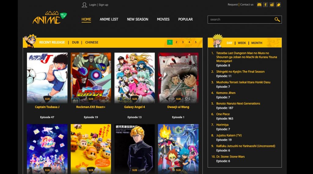 Gogoanime site de streaming gratuit pour anime en ligne en Inde