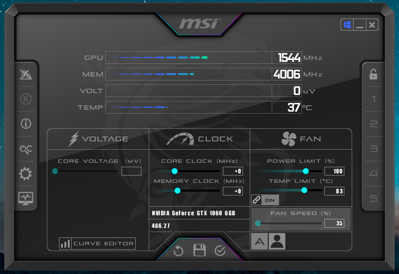 rumah afterburner msi