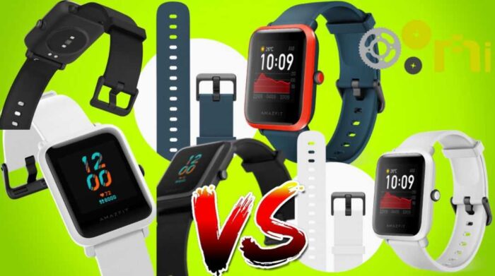 Amazfit Bip 2 contre Amazfit Bip Lite contre Amazfit Bip S