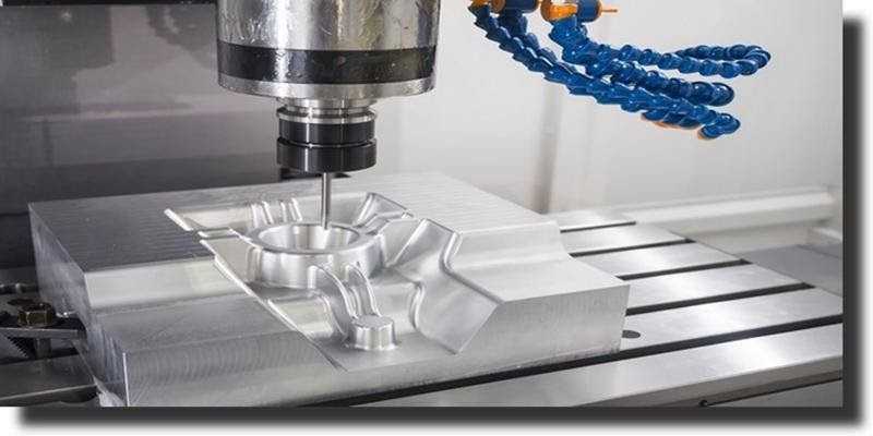 Bagian aluminium CNC