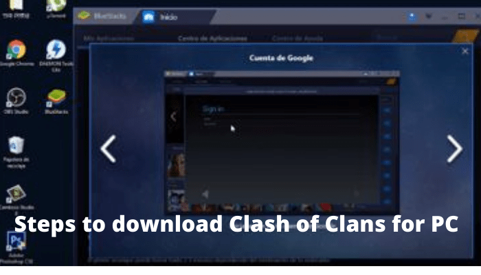 Langkah-langkah untuk mengunduh Clash of Clans untuk PC