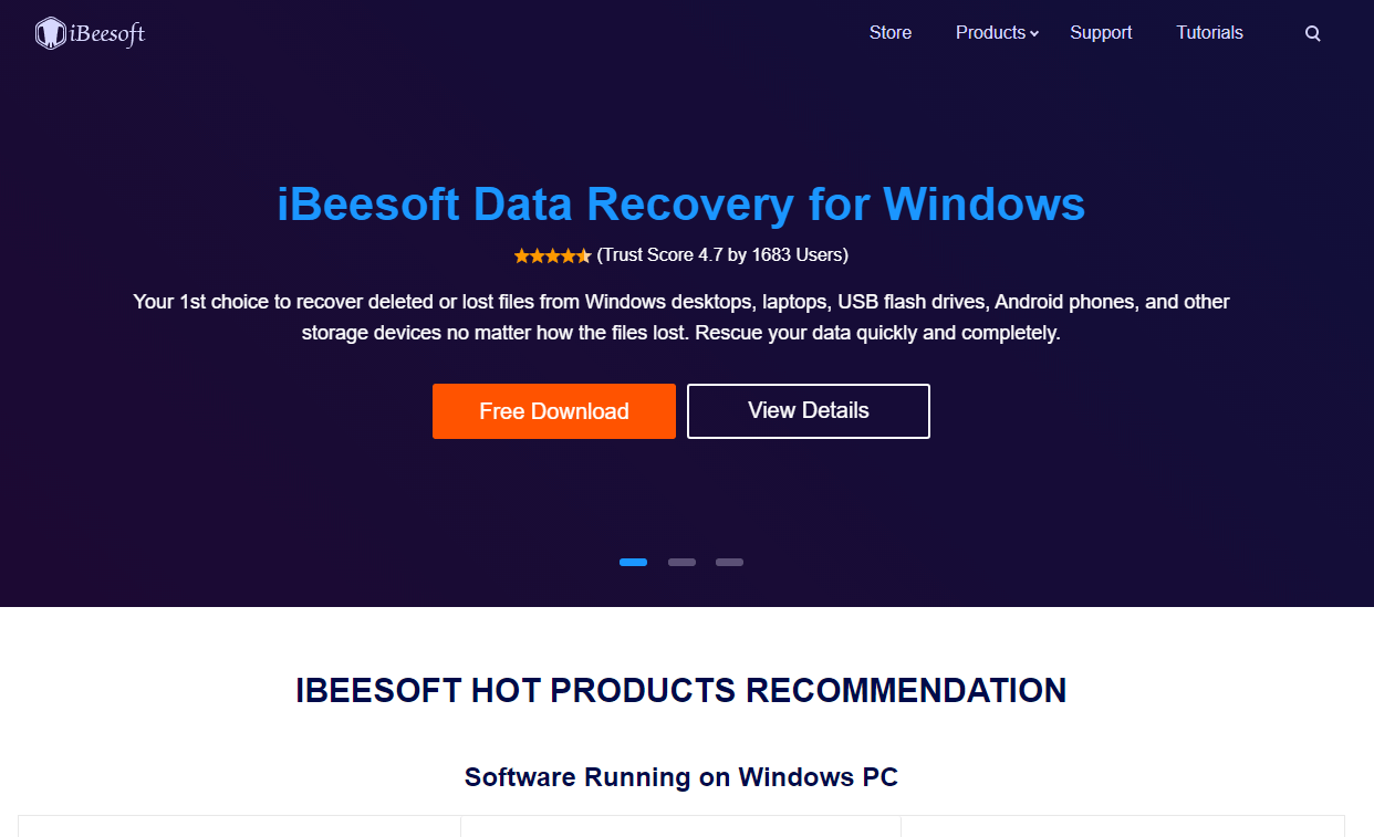 برنامج iBeesoft Data Recovery