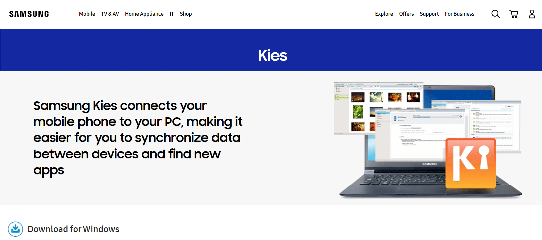 página de download do samsung kies oficial. Como consertar o Galaxy S6 não carrega