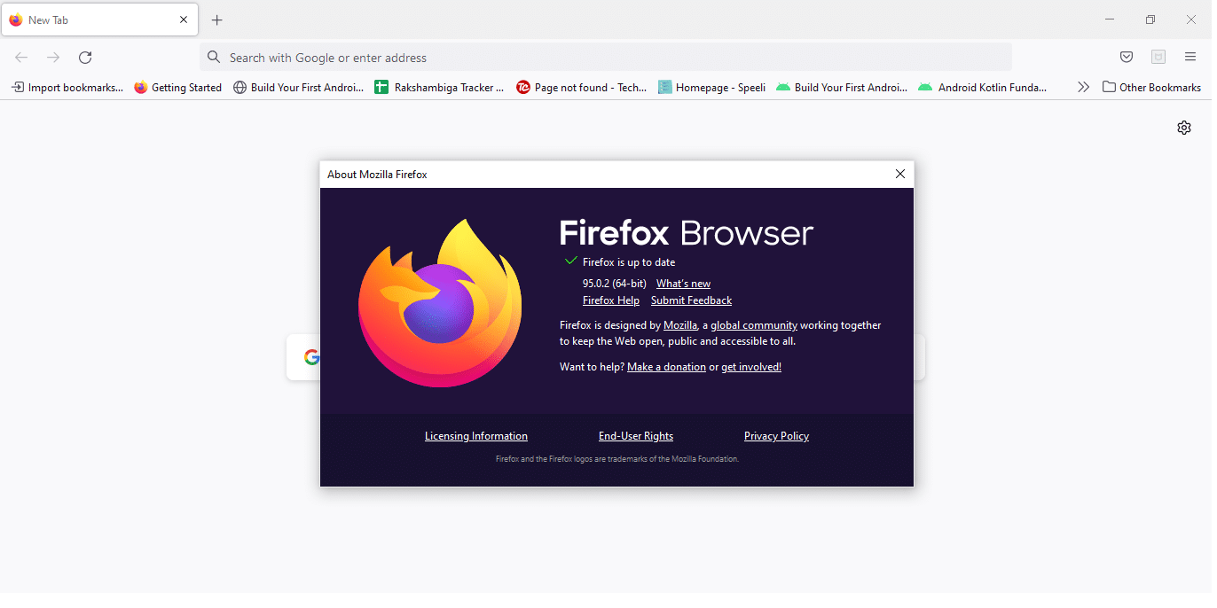 Mise à jour sur firefox. Correction Oups, quelque chose s'est mal passé sur YouTube