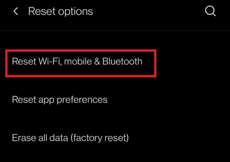 WLAN, Handy und Bluetooth zurücksetzen. Warum sagt mein Telefon LTE statt 4G?