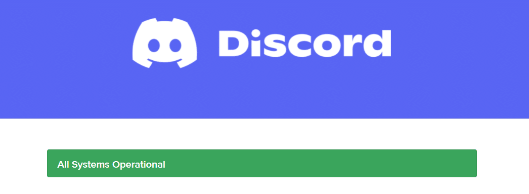 Status des Discord-Servers. Behebung, dass Discord das Mikrofon nicht erkennt