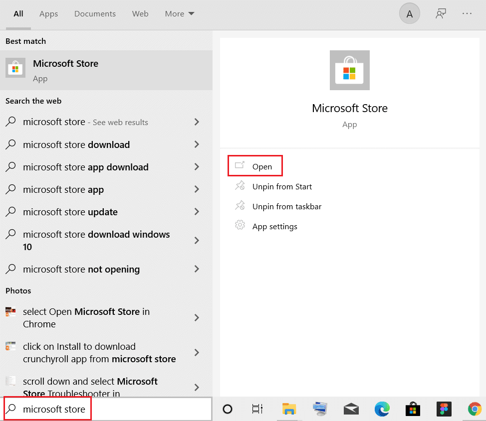 Deschideți Microsoft Store din bara de căutare Windows. Cum să redați fișiere OGG pe Windows 10