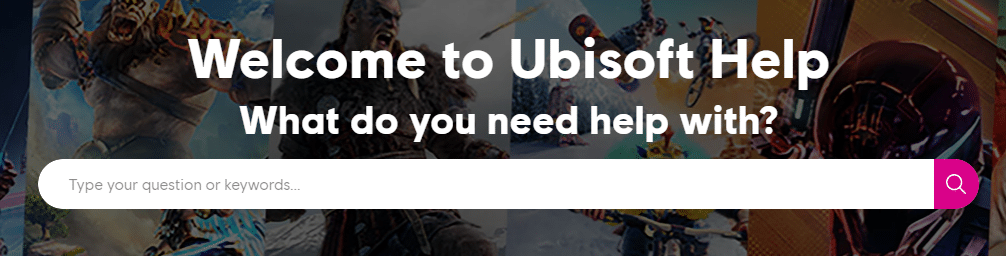 اتصل بدعم Ubisoft. إصلاح Ubisoft Connect لا يعمل