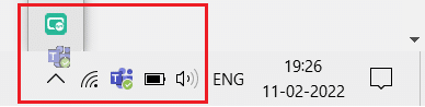 faites glisser les icônes vers la barre d'état système ou affichez la section des icônes masquées dans la barre des tâches. Comment créer un bureau minimaliste sur Windows 10