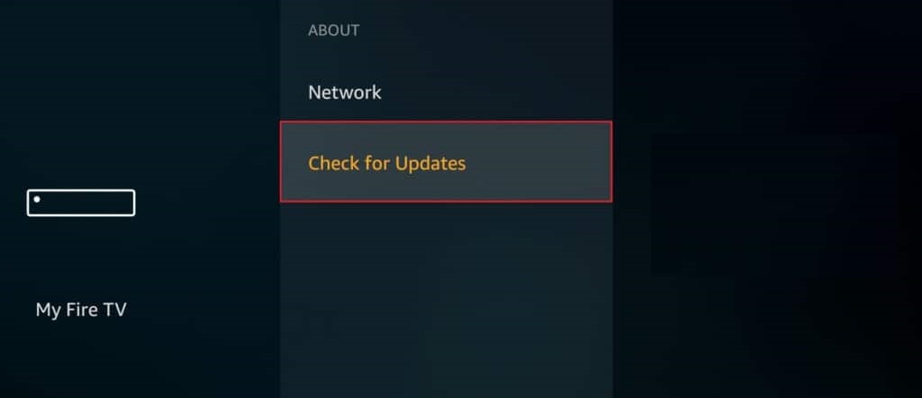 wybierz-Sprawdź-aktualizacje-w-Amazon-Firestick