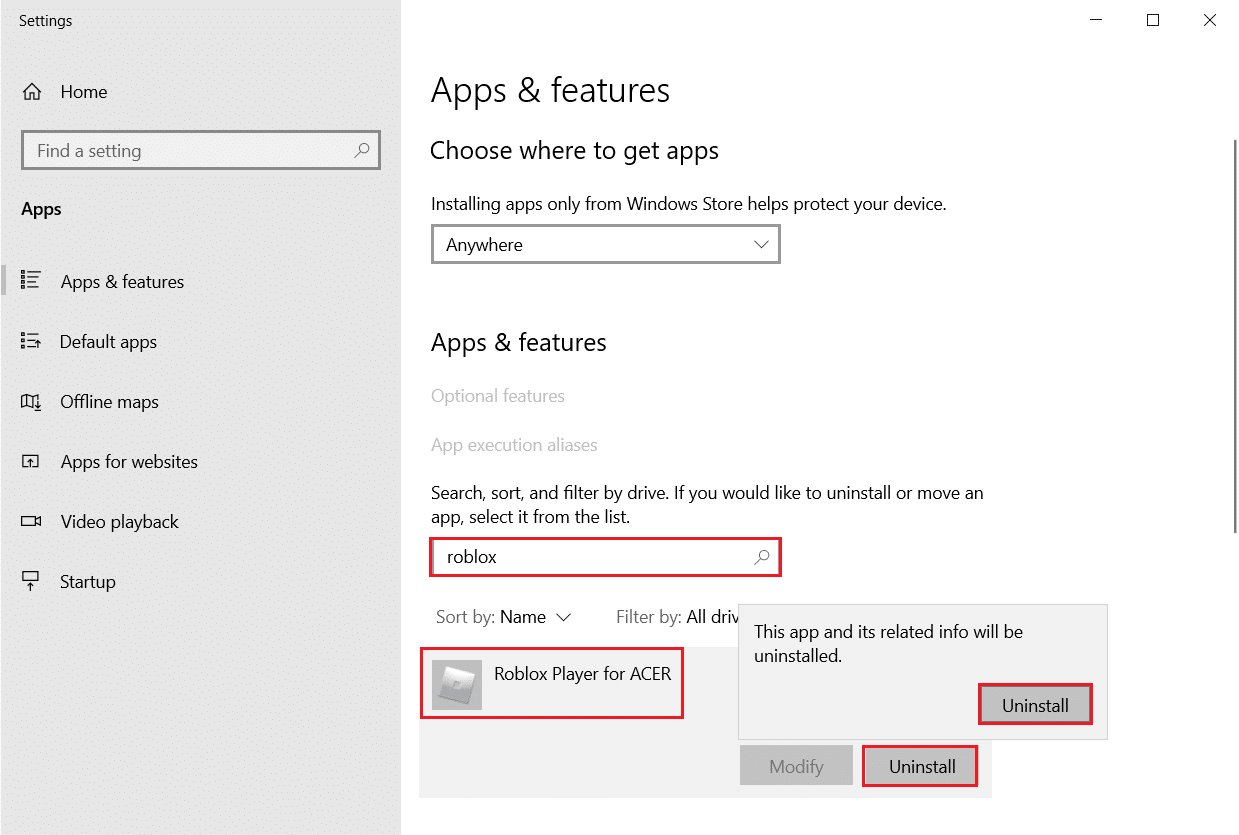 สุดท้าย ให้คลิกที่ ถอนการติดตั้ง แก้ไขการใช้งาน CPU สูงของ Ntoskrnl.exe