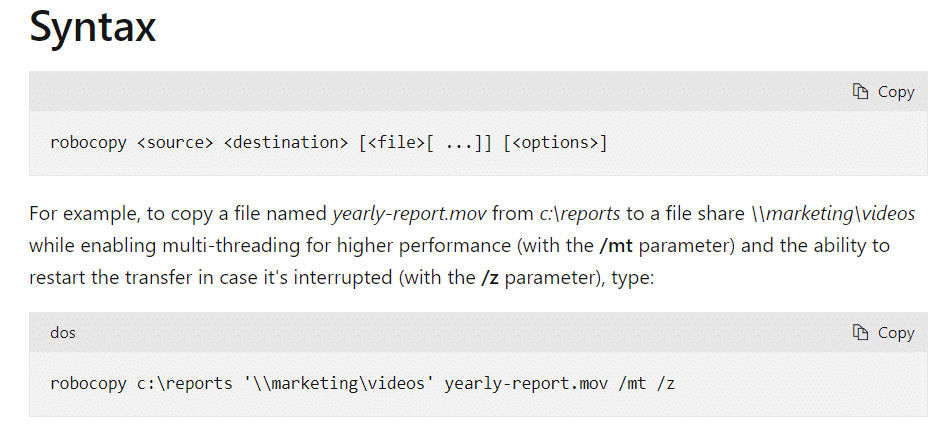 RoboCopy | ซอฟต์แวร์คัดลอกไฟล์ที่ดีที่สุดสำหรับ Windows PC ในปี 2565