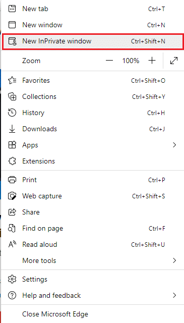 新的 InPrivate 窗口。修复 INET E 安全问题