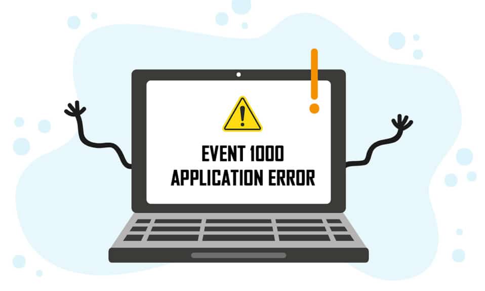 Solucionar el error de aplicación Event 1000 en Windows 10