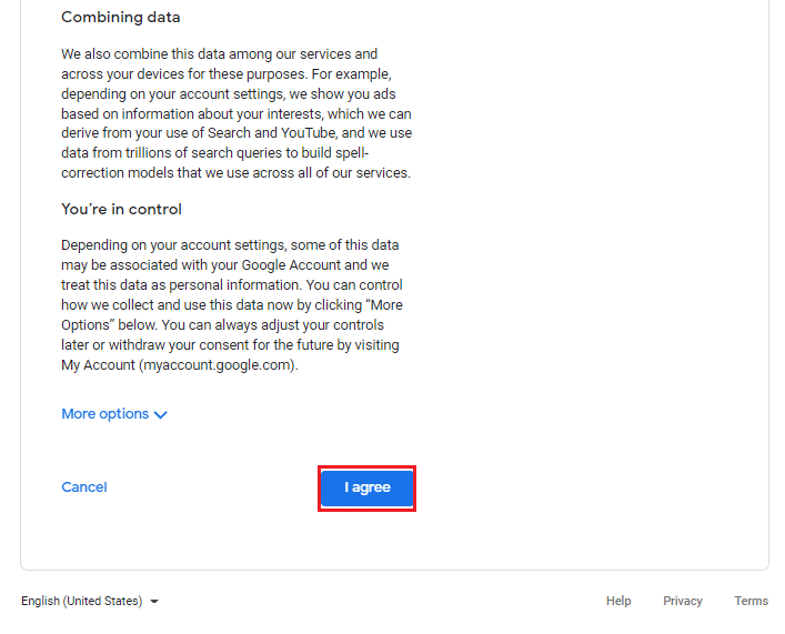 Leer completamente y aceptar los Términos y Condiciones