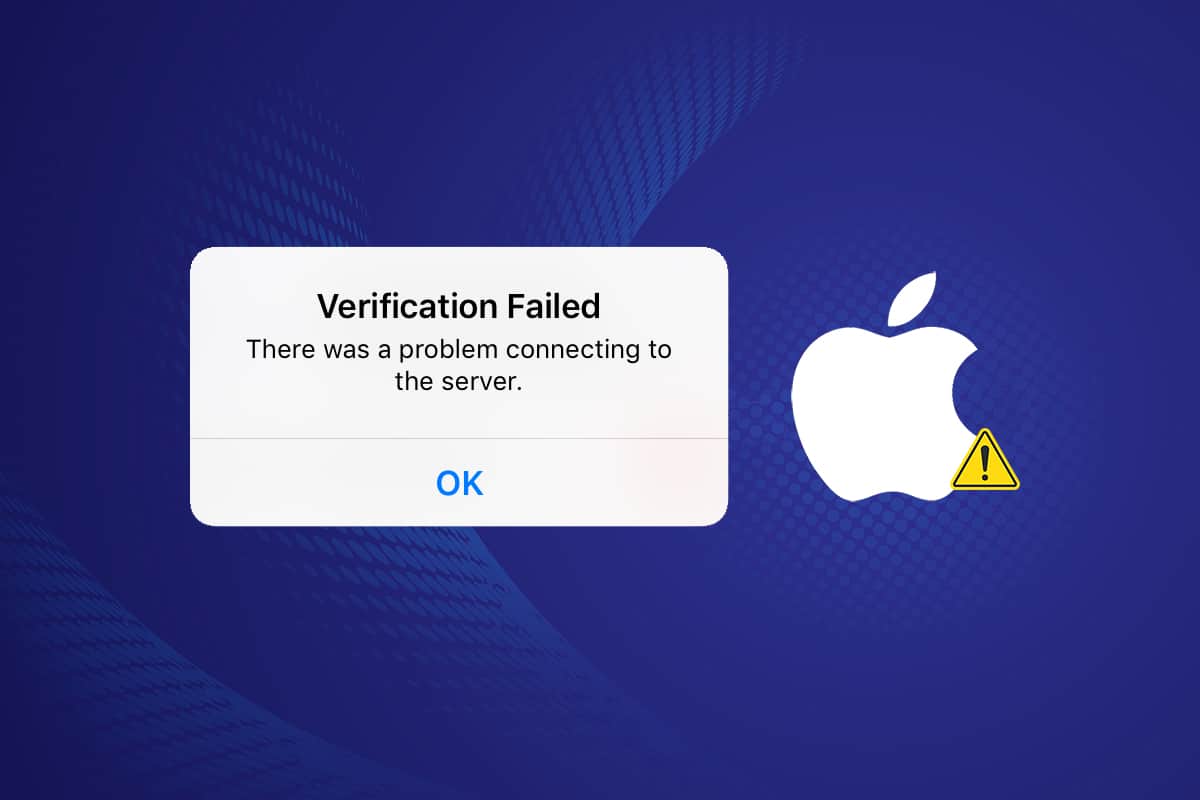 إصلاح فشل التحقق خطأ أثناء الاتصال بخادم معرف Apple