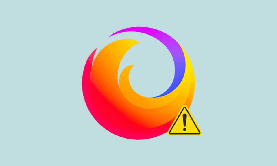 Firefox 연결 재설정 오류 수정