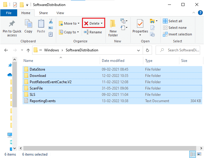 Folder dystrybucji oprogramowania. Napraw błąd aktualizacji systemu Windows 10 0x8007000d