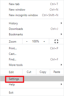 Haga clic en configuración. Cómo reparar el código de error de Netflix UI3010