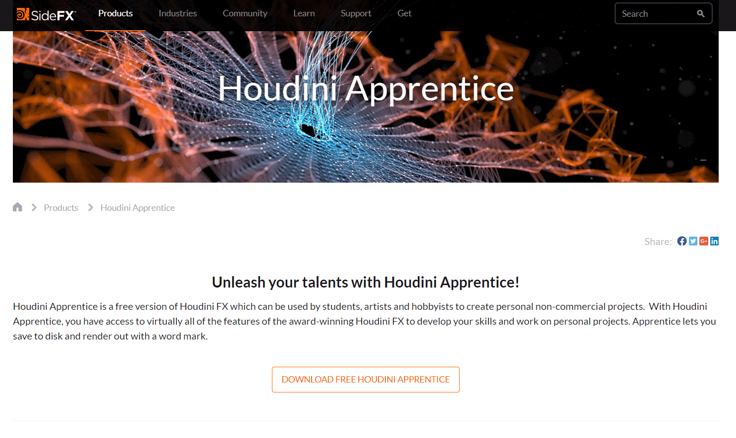 Houdini Çırağı