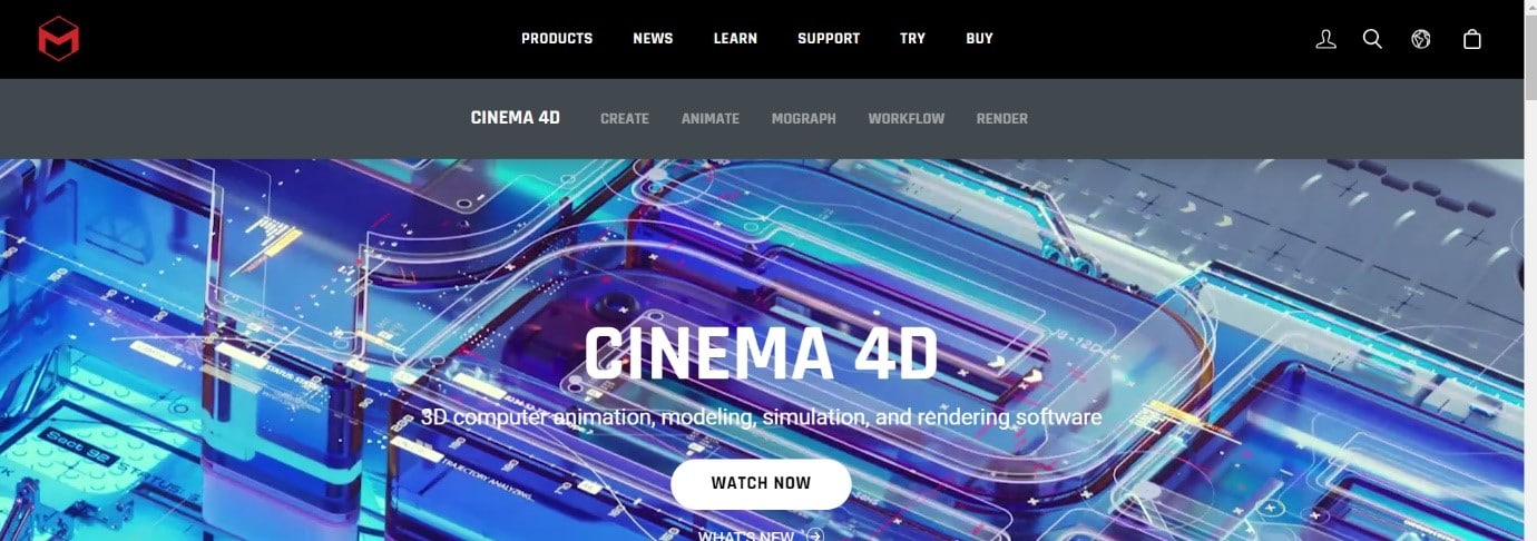 Cinéma 4D | meilleur logiciel de modelage 3d