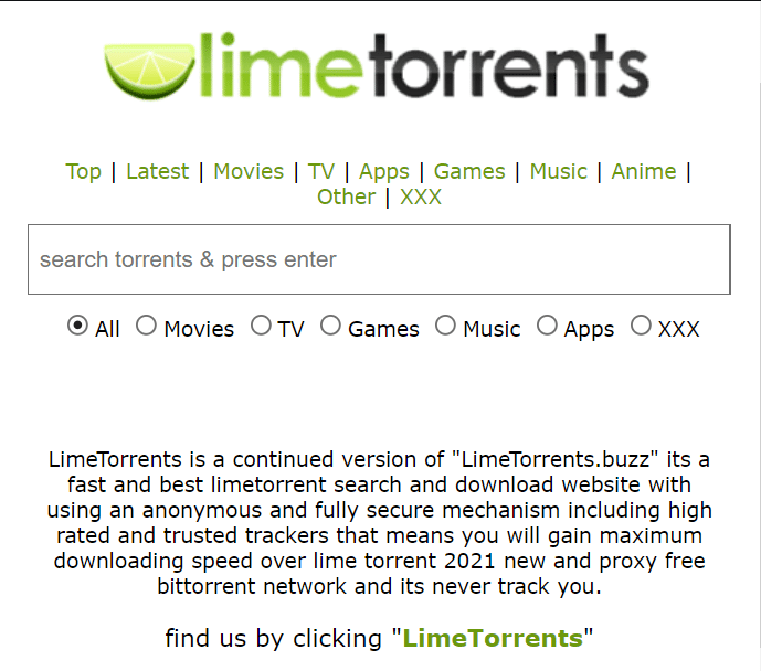 LimeTorrents