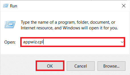 Clique em OK após digitar o comando seguinte. Corrigir o Bootstrapper de instalação da Microsoft parou de funcionar