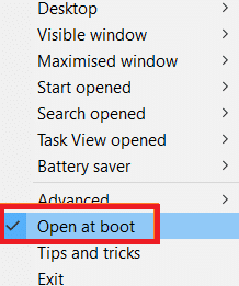 Pilih buka saat boot. Cara Membuat Taskbar Transparan di Windows 10