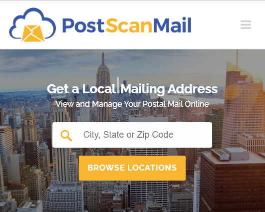 Site oficial do PostScan Mail