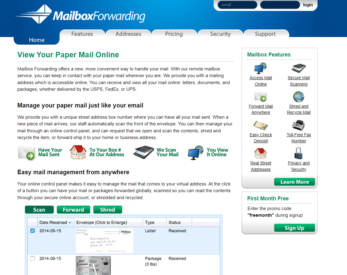 Encaminhamento de caixa postal. Melhor serviço gratuito de caixa de correio virtual