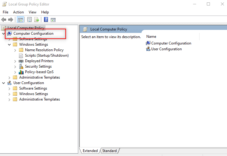 sélectionnez la configuration de l'ordinateur. Comment installer un logiciel sans droits d'administrateur