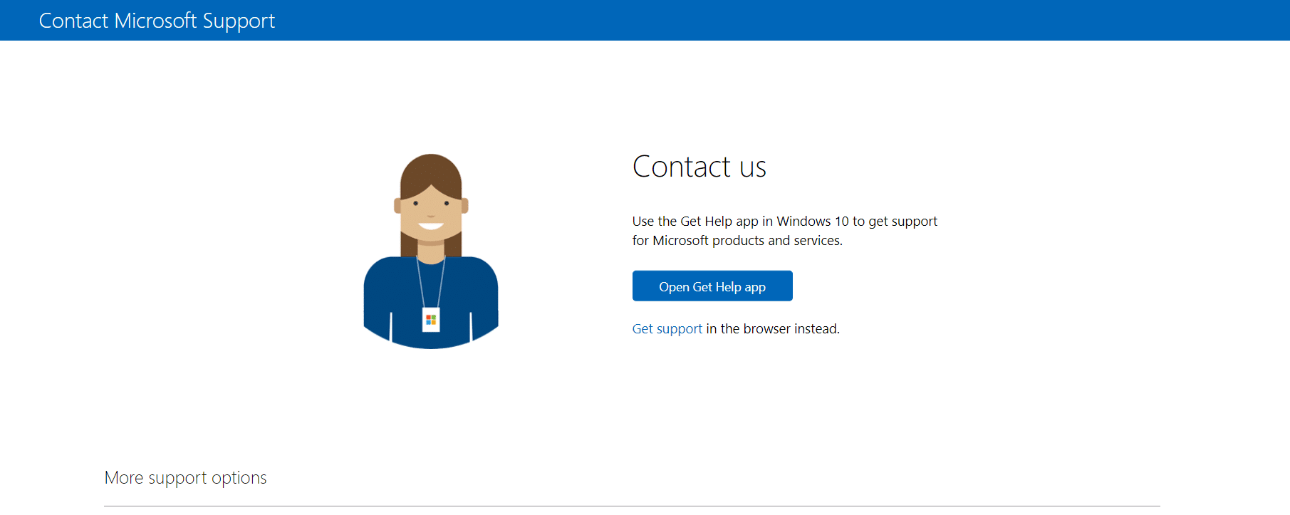 Support client Microsoft