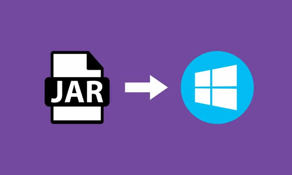 Cómo abrir archivos JAR en Windows 10