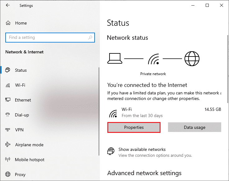 Eigenschaften-Option. Fix kann nicht aus dem Microsoft Store heruntergeladen werden