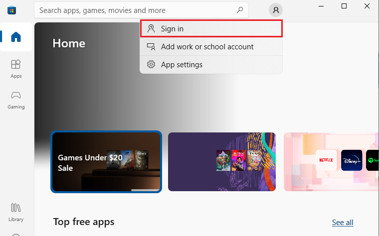 ตัวเลือกการลงชื่อเข้าใช้ แก้ไขไม่สามารถดาวน์โหลดจาก Microsoft Store