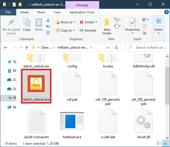 Otwórz wyodrębniony folder i kliknij dwukrotnie plik unlock.exe. Jak zrootować telefon z Androidem