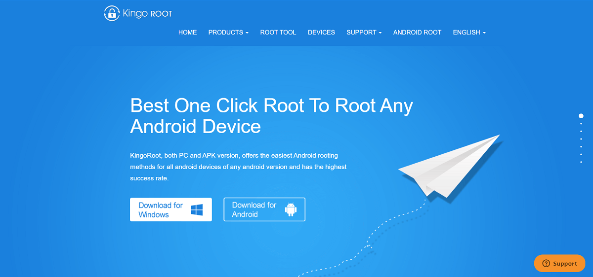 KingoRoot. Comment rooter un téléphone Android à l'aide d'un PC