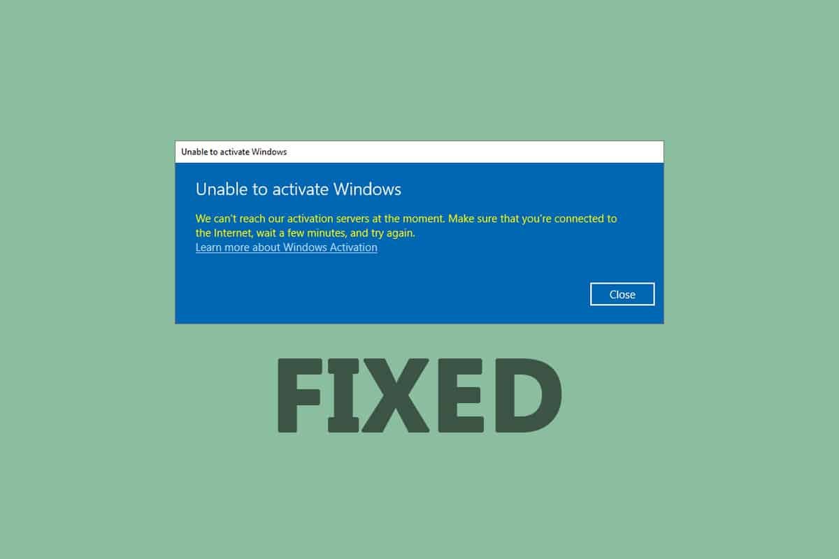 Solucionar el error de activación de Windows 10 0x80072ee7