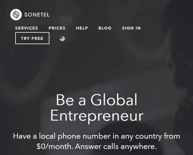 Site officiel de Sonotel. Meilleur fournisseur de numéro de téléphone virtuel gratuit