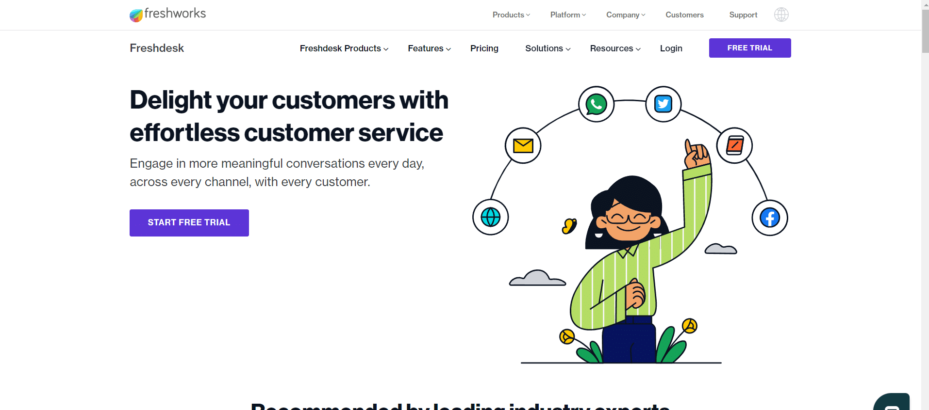 Freshdesk. Melhor Provedor de Número de Telefone Virtual Gratuito