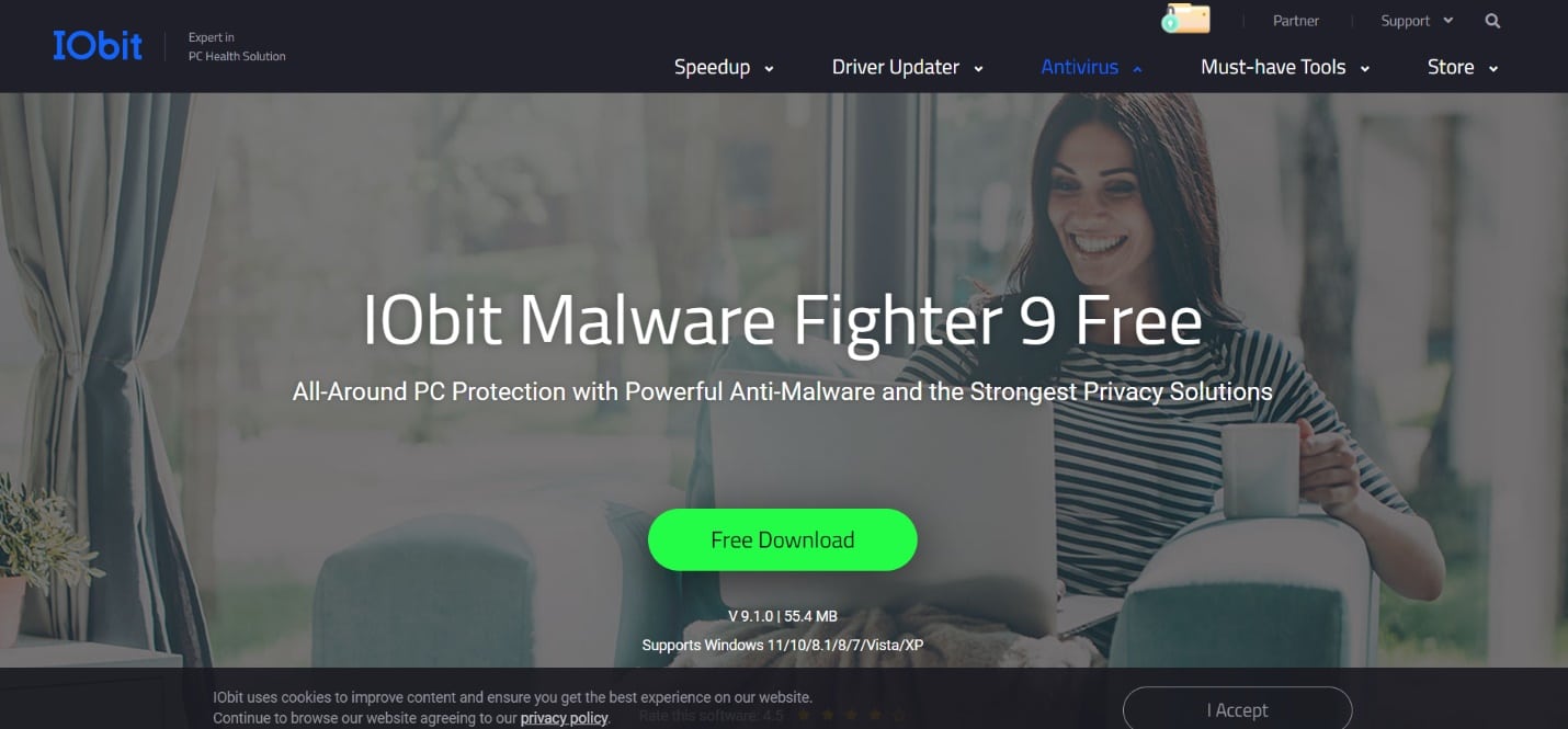 Luchador de malware IObit