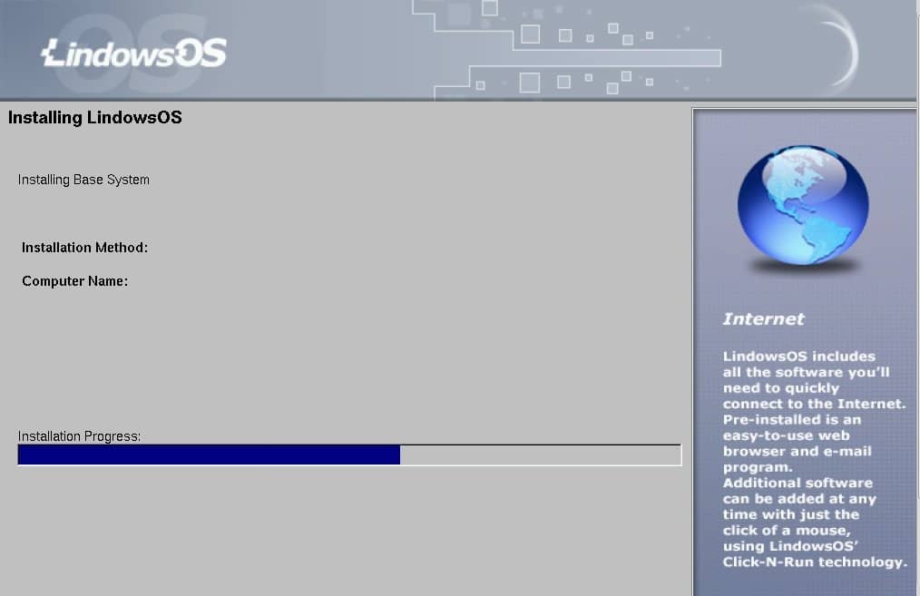 Lindows OS ระบบปฏิบัติการที่แย่ที่สุด