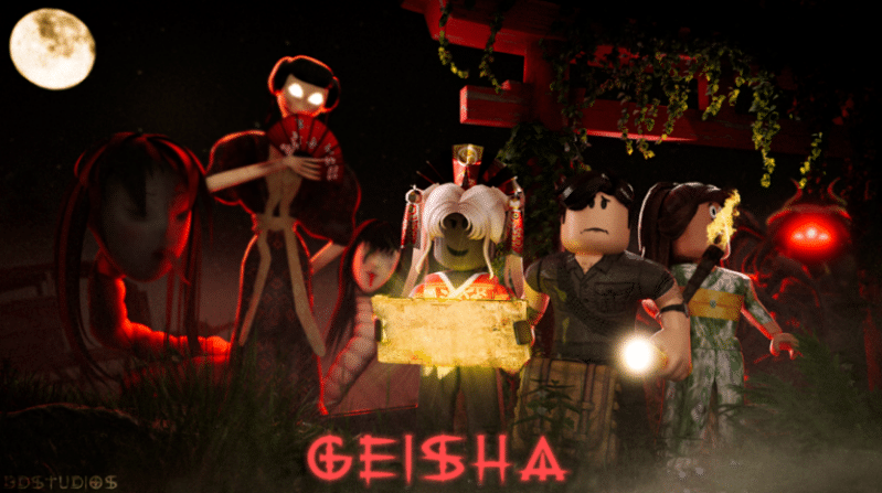 Geisha | 33 Game Roblox Menakutkan Terbaik untuk Dimainkan Bersama Teman (Multiplayer)