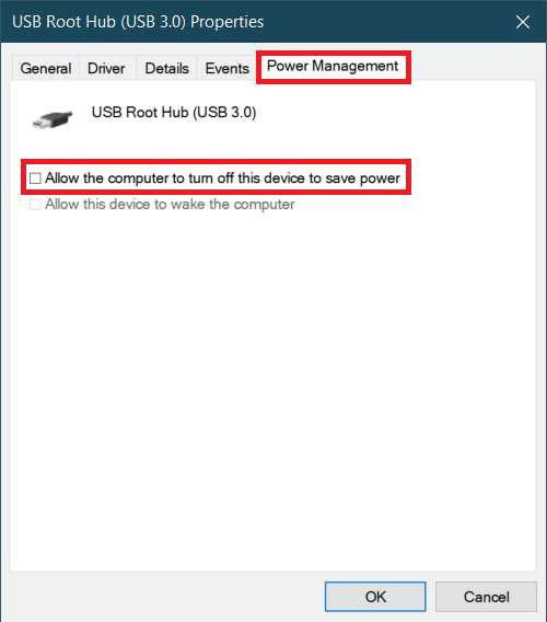 Güç seçeneğinden tasarruf etmek için bilgisayarın bu aygıtı kapatmasına izin verin. Windows 10 Bluetooth Fare Gecikmesi Nasıl Onarılır