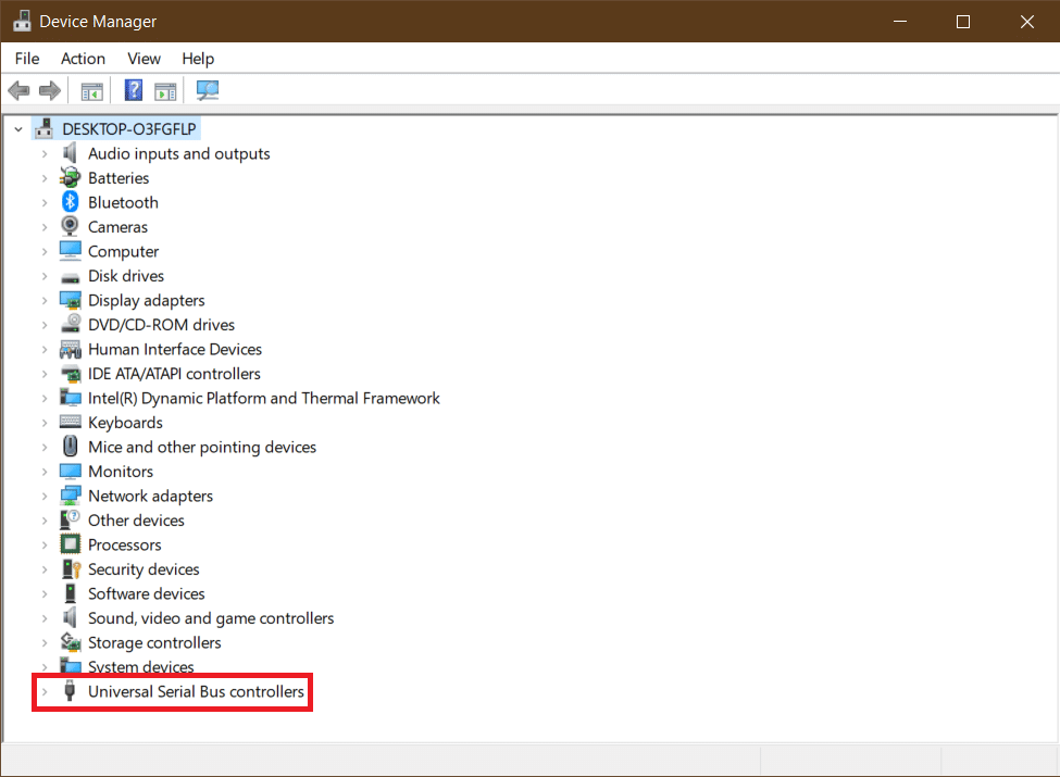 Pengontrol Universal Serial Bus disorot. apa itu WDF dan Bagaimana cara memperbaiki Kesalahan WDF_VIOLATION di Windows 10