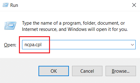 Finestra di dialogo Esegui. Risolvi un'altra installazione in corso in Windows 10