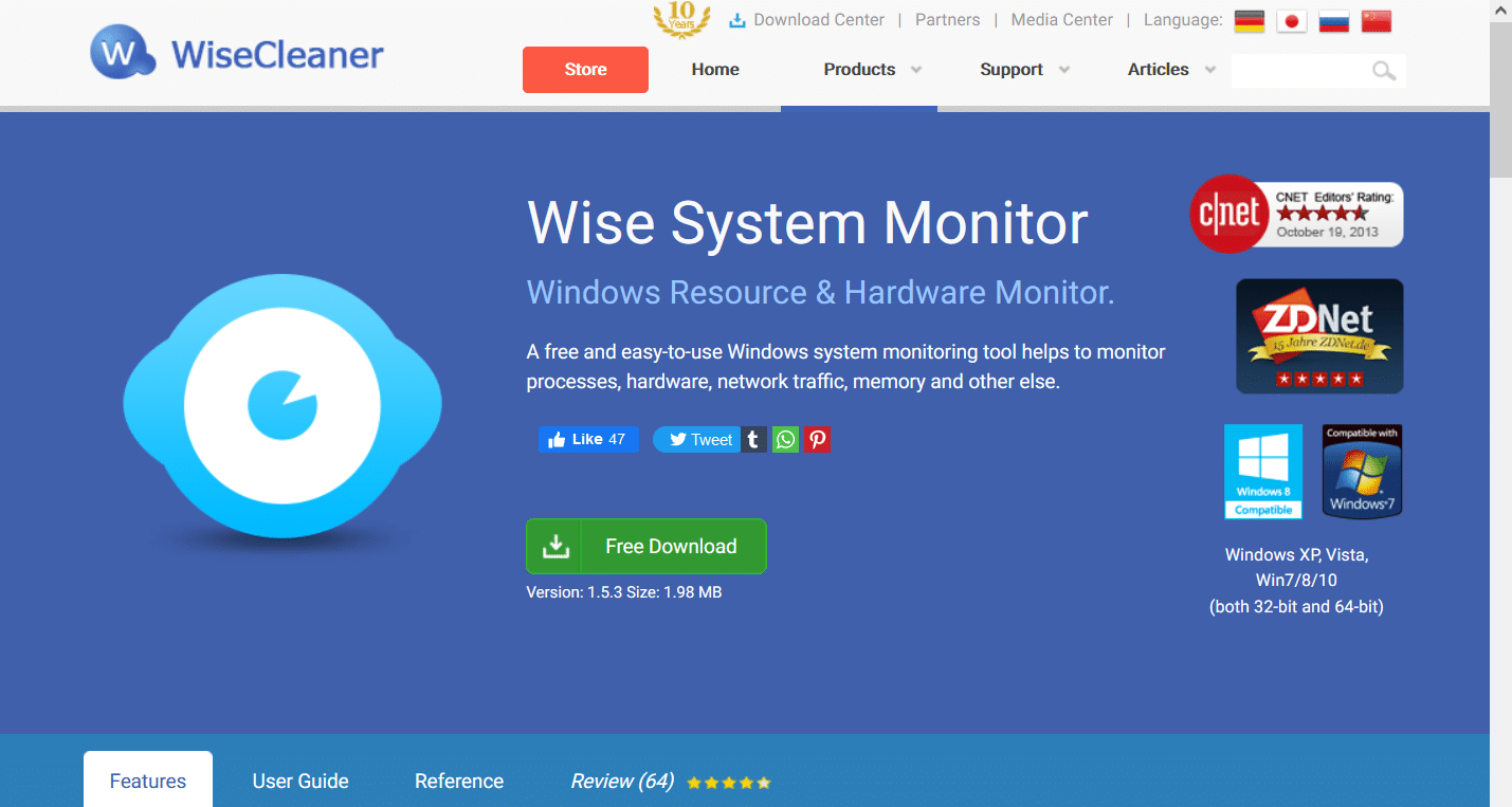 Monitor de sistem Wise