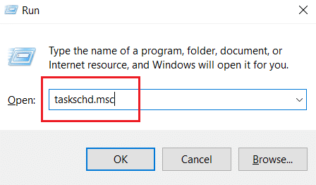 Dialogfeld ausführen. Korrigieren Sie den MoUSO Core Worker Process in Windows 10